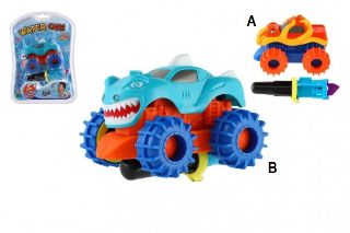 Obrázek z Auto do vody plast 10x8cm na baterie RP:1Kč 
